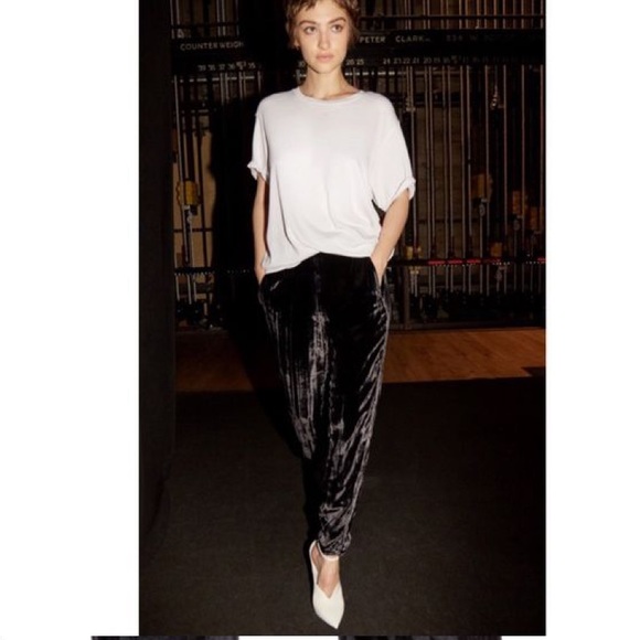 J Brand Velvet Jogger Pants - Picture 1 of 9